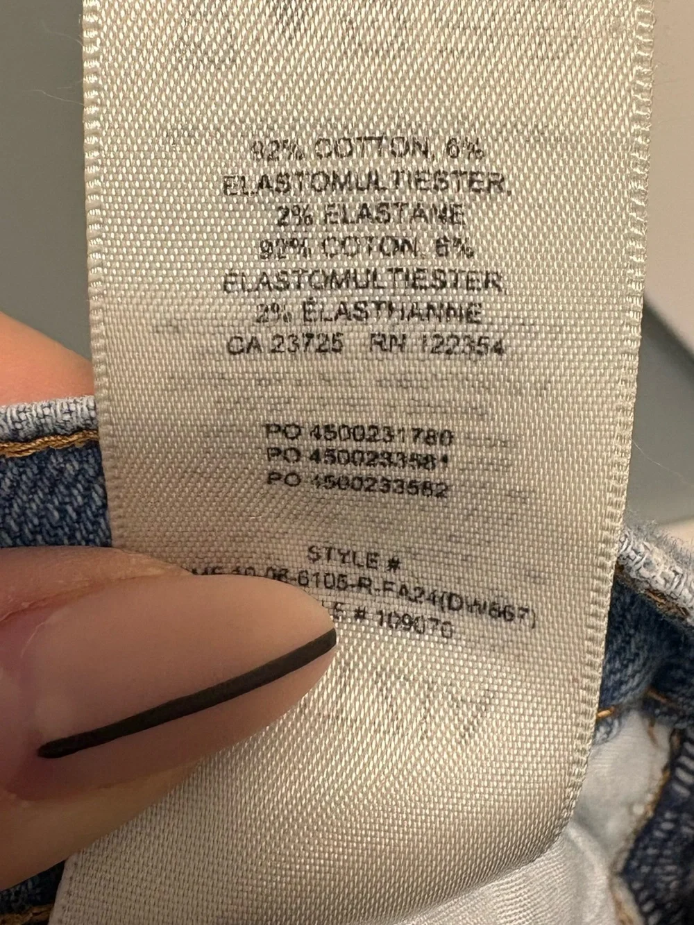 Denim Forum- The Arlo High Rise Straight 28L - Picture 8 of 12
